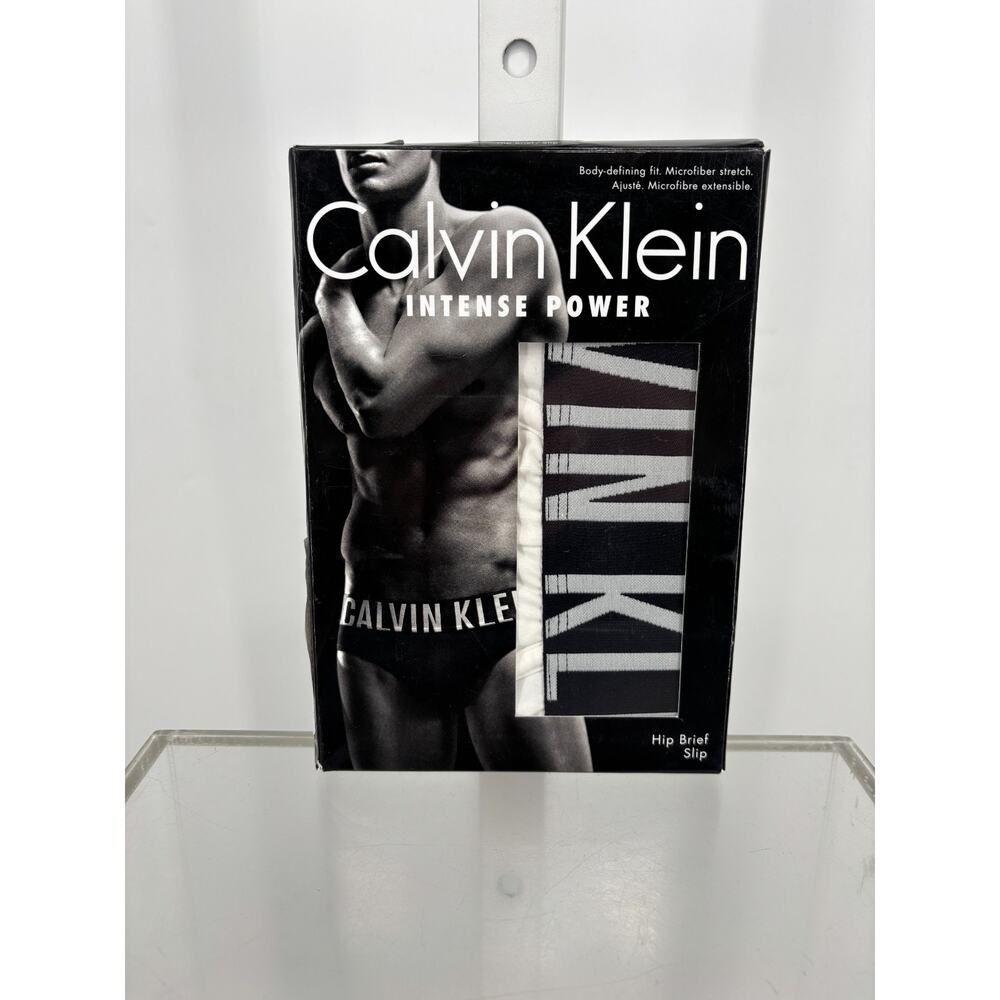 Calvin Klein Intense Power Hip Brief Mens XL Microfiber Body Fitting Underwear